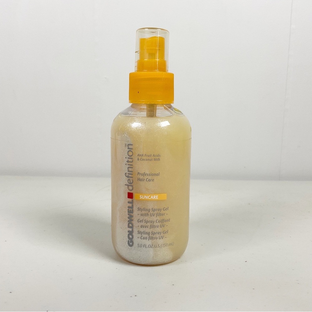 Goldwell Definition Suncare Styling Spray Gel With UV Filter 5oz New